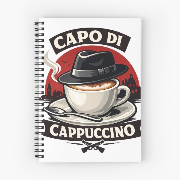 Item preview, Capo di Cappuccino – Mafia coffee cup with fedora designed and sold by tellergrimes.