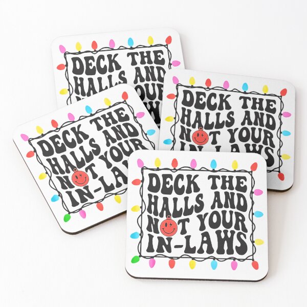 Item preview, Deck The Halls Not Your In Laws Funny Christmas Family Holiday Design designed and sold by Rahamkshop.