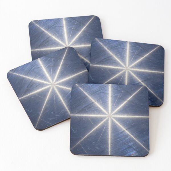 Item preview, Natural Blue Star Sapphire Asterism designed and sold by SurfaceCraft Studio.