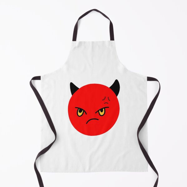 Item preview, Angry Devil Face Minimalist Hand Drawn Doodle designed and sold by somimalikkk.