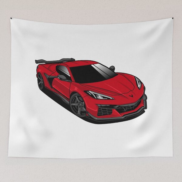 Item preview, Chevrolet Corvette Z06 Red designed and sold by vektoranda.