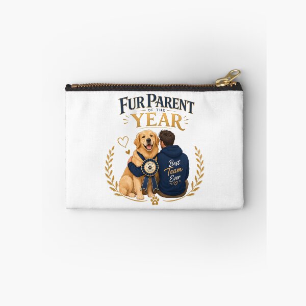 Item preview, Fur Parent of the Year Golden Retriever Dog Dad T-Shirt designed and sold by Ashley critters.
