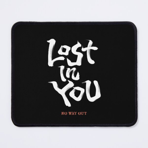 Item preview, Lost In You - No Way Out Japanese Calligraphy Typography designed and sold by Necokite.