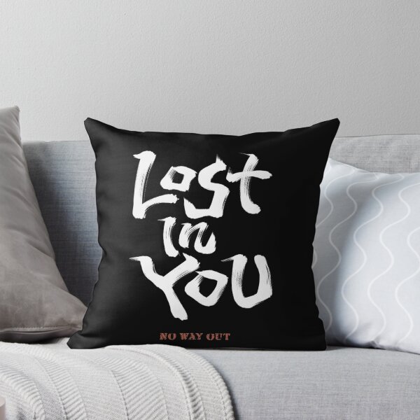 Item preview, Lost In You - No Way Out Japanese Calligraphy Typography designed and sold by Necokite.