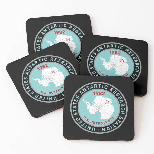 Item preview, United States Antarctic Research Station Outpost #31 - crest version designed and sold by The Common Tee.