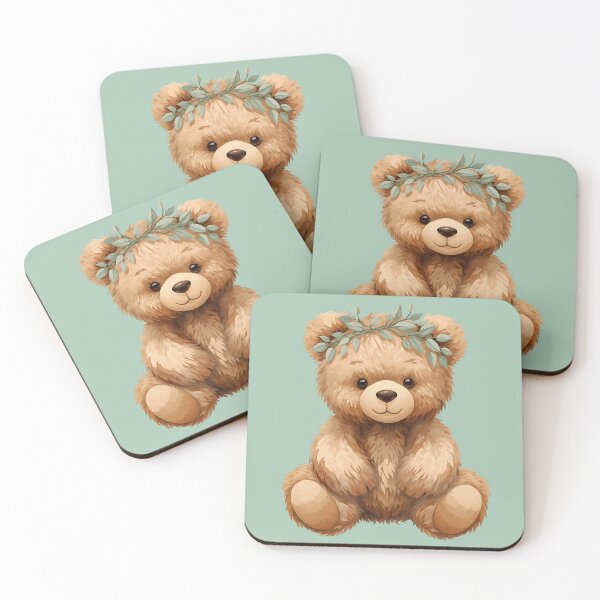 Item preview, Fluffy Teddy Bear  designed and sold by MoonMonkeyNbear.