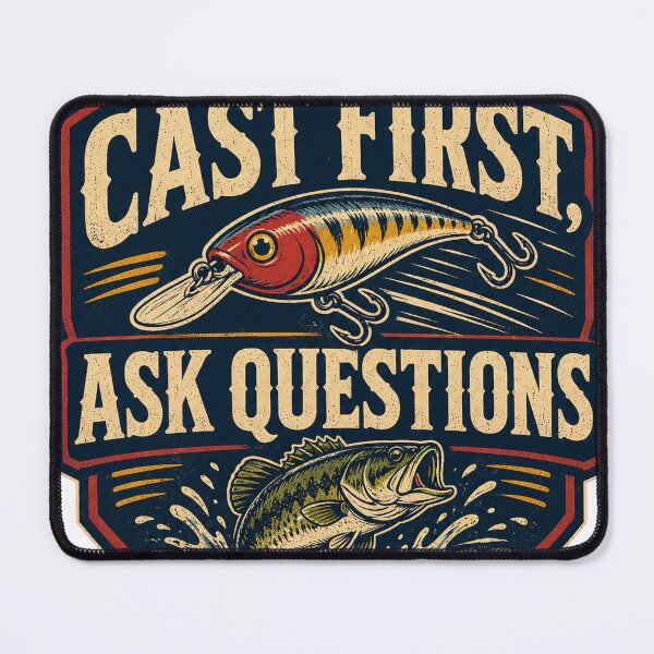 Item preview, Cast First, Ask Questions Later designed and sold by alexrow.