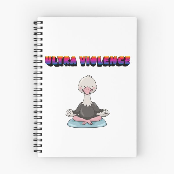 Item preview, Surreal Dark Humor Ostrich Violence Yoga designed and sold by Kerosene Design.