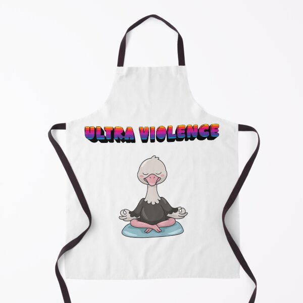 Item preview, Surreal Dark Humor Ostrich Violence Yoga designed and sold by Kerosene Design.