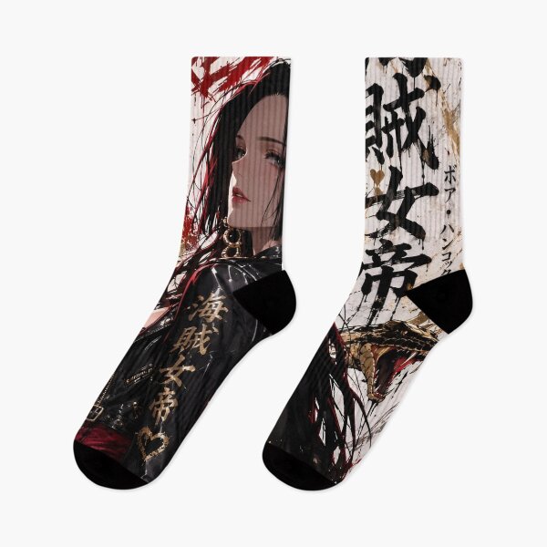Item preview, Boa Hancock | Serpent Empress – Dark Gothic Anime Queen with Snakes | Fantasy Streetwear Art Print designed and sold by Dyan4.