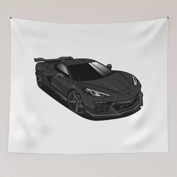Item preview, Chevrolet Corvette Z06 Black designed and sold by vektoranda.
