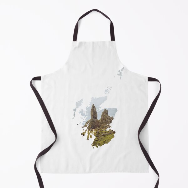 Item preview, Old Man of Storr Isle of Skye Scotland Map Silhouette designed and sold by Maroan93.