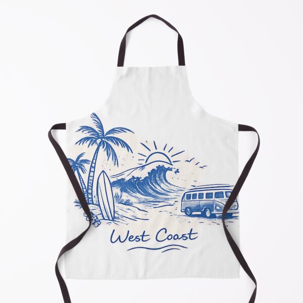 Item preview, West Coast Surf – Vintage Beach Sketch | Coastal Lifestyle Design designed and sold by oatsupspace.