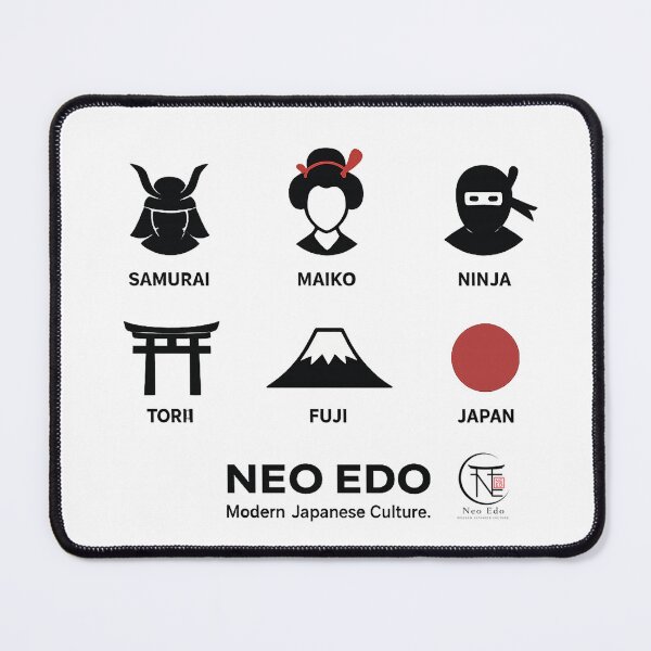 Artikelvorschau, Ikonen der japanischen Kultur | Neo-Edo entworfen und verkauft von Neo Edo Studio.