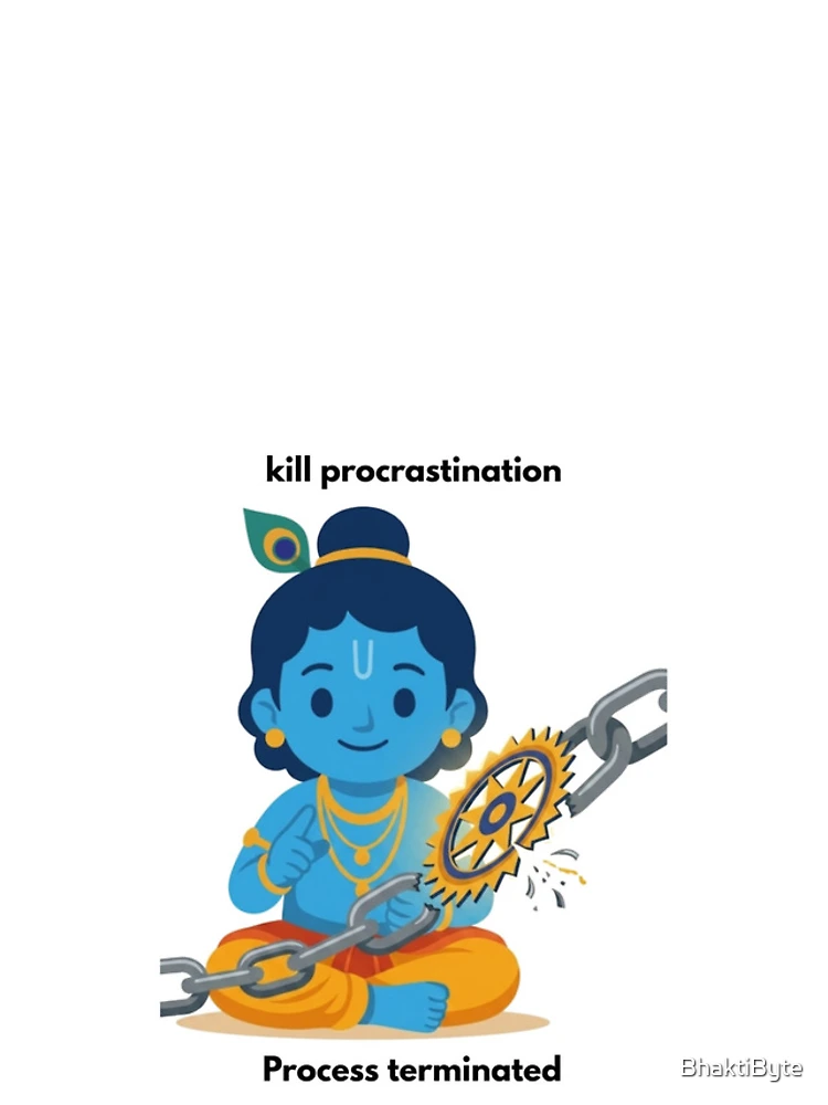 Thumbnail 4 of 4, Samsung Galaxy Phone Case, kill procrastination | Linux Developer Sticker | Terminal Tech Humor designed and sold by BhaktiByte.