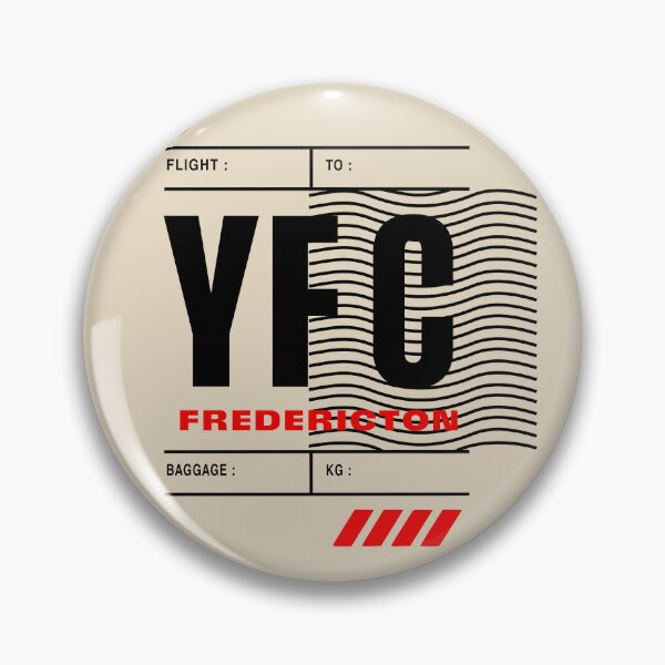 Item preview, FREDERICTON YFC • BOLD CANADIAN AIRPORT TAG DESIGN designed and sold by VoglR.
