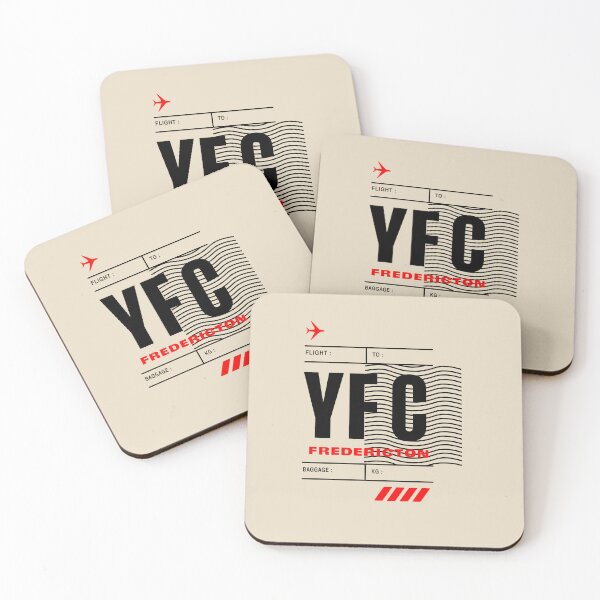 Item preview, FREDERICTON YFC • BOLD CANADIAN AIRPORT TAG DESIGN designed and sold by VoglR.