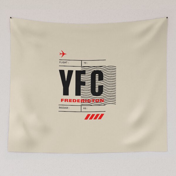 Item preview, FREDERICTON YFC • BOLD CANADIAN AIRPORT TAG DESIGN designed and sold by VoglR.