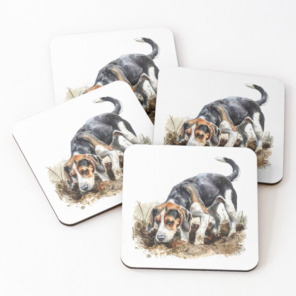 Item preview, Beagle Dog | Cute Puppy Aesthetic Art designed and sold by Mandayartstudio.