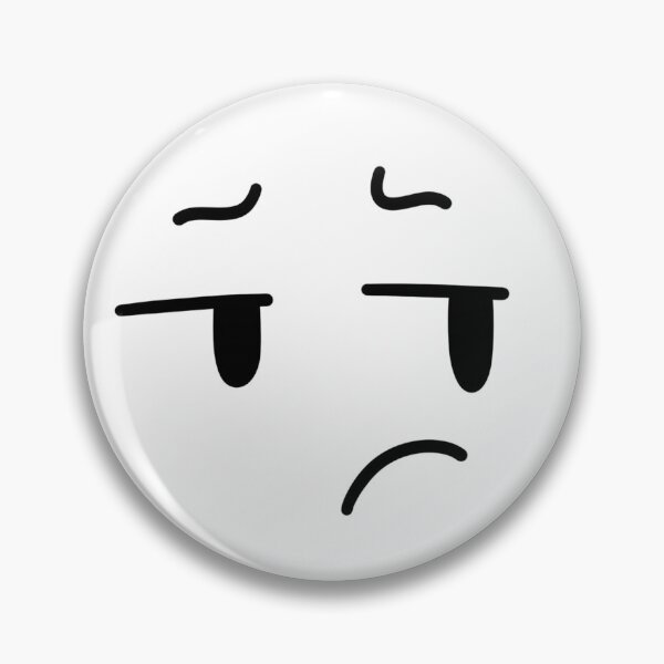 Item preview, Skeptical Unamused Face Minimalist Hand Drawn Doodle designed and sold by somimalikkk.