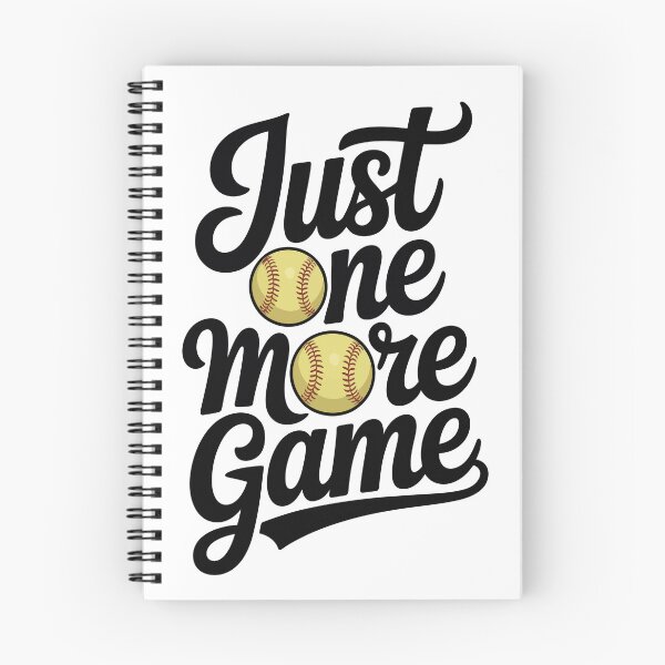 Item preview, Just One More Game softball designed and sold by jkrphoto.