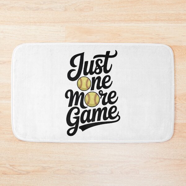 Item preview, Just One More Game softball designed and sold by jkrphoto.