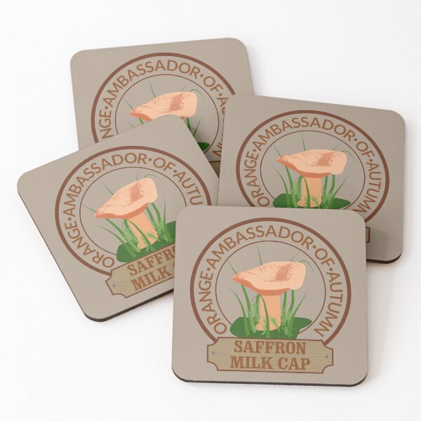 Item preview, Mushroom, saffron milk cap designed and sold by RedPoppyStudio.