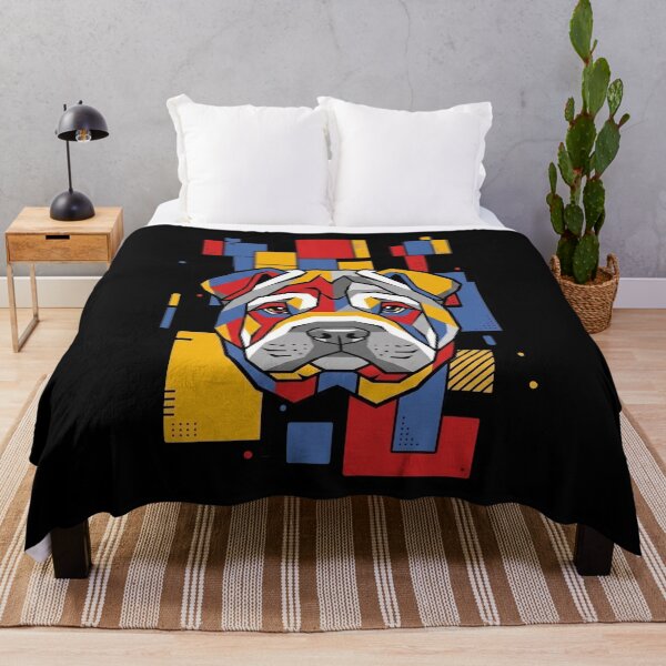 Item preview, Funny Shar Pei Colorful Blocks Geometric Art Mom Dad Kids designed and sold by FurryHavenPH.