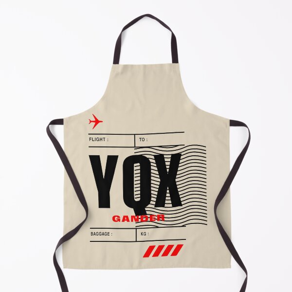Item preview, GANDER YQX • BOLD CANADIAN AIRPORT TAG DESIGN designed and sold by VoglR.