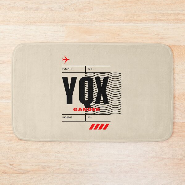 Item preview, GANDER YQX • BOLD CANADIAN AIRPORT TAG DESIGN designed and sold by VoglR.