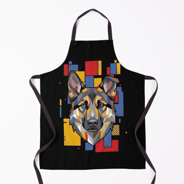 Item preview, Funny Shepsky Colorful Blocks Geometric Art Mom Dad Kids designed and sold by FurryHavenPH.