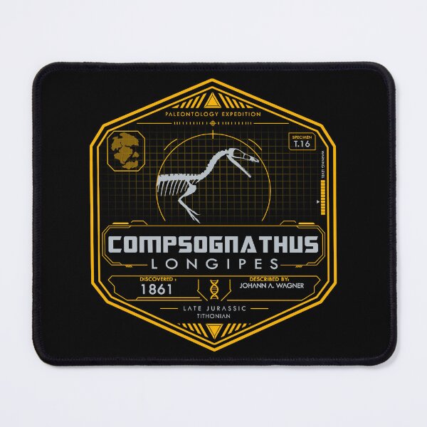 Item preview, Compsognathus longipes | Paleontology Expedition | Dinosaur Skeleton designed and sold by Grimtech Workshop.