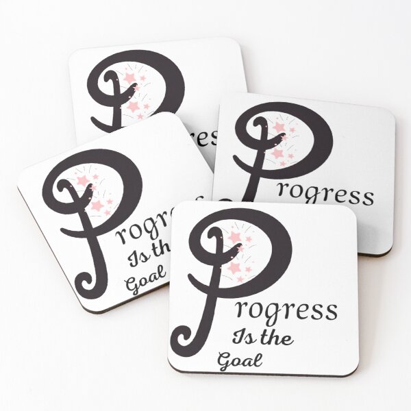 Item preview, Progress Over Perfection  Motivational Back to School Design designed and sold by HoMya.
