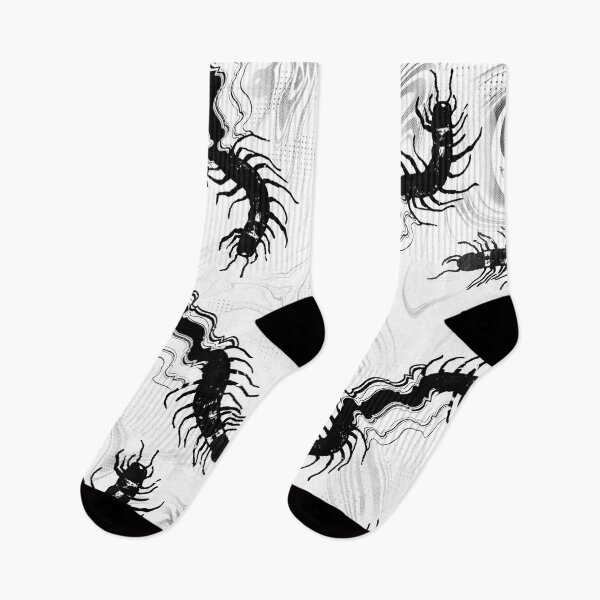 Item preview, Glitch Centipede Halftone Horror Vibe designed and sold by HexRelic.