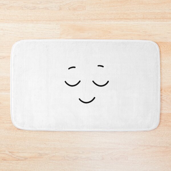 Item preview, Minimalist Happy Peaceful Smiling Face Doodle Line Art designed and sold by somimalikkk.