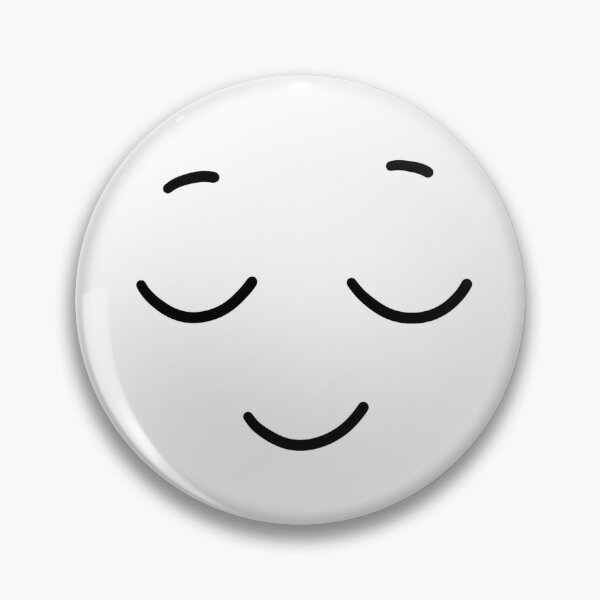 Item preview, Minimalist Happy Peaceful Smiling Face Doodle Line Art designed and sold by somimalikkk.