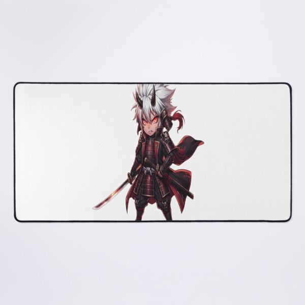 Item preview, Demon Samurai Chibi Warrior | Dark Fantasy designed and sold by AdityaShop18.