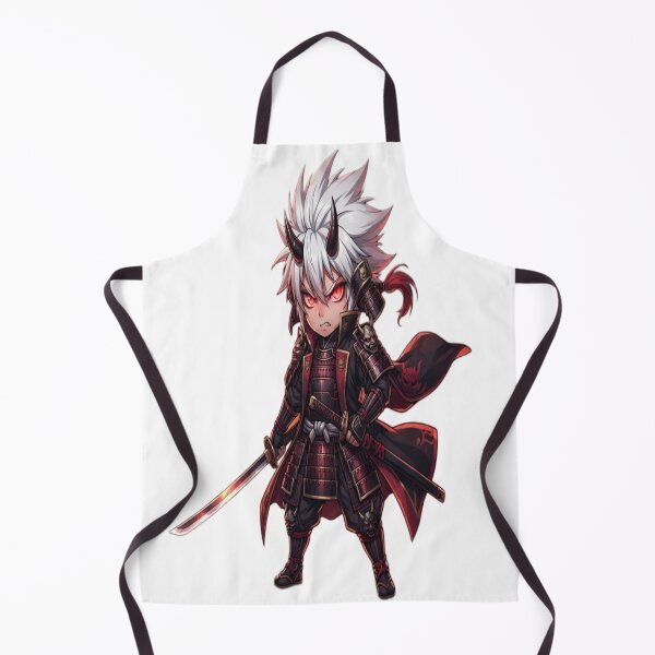 Item preview, Demon Samurai Chibi Warrior | Dark Fantasy designed and sold by AdityaShop18.