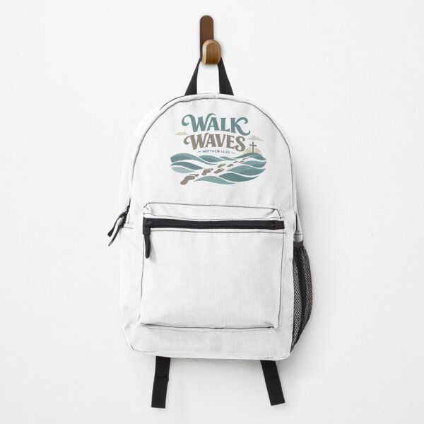 Item preview, Walk Waves Christian Faith – Matthew 14:29 Bible Verse designed and sold by stylishdzign.