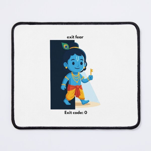 Item preview, exit fear | Linux Developer Sticker | Terminal Tech Humor designed and sold by BhaktiByte.