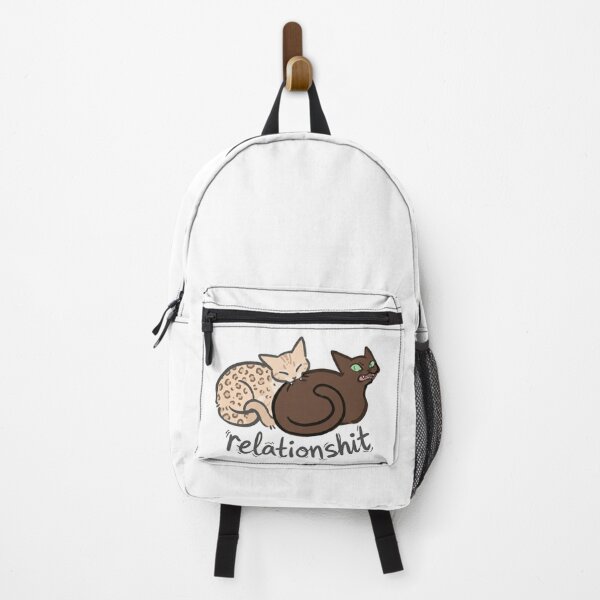 Item preview, Relationshit Cat Meme – Funny Toxic Relationship Cat Illustration designed and sold by SoftPawsAtelier.
