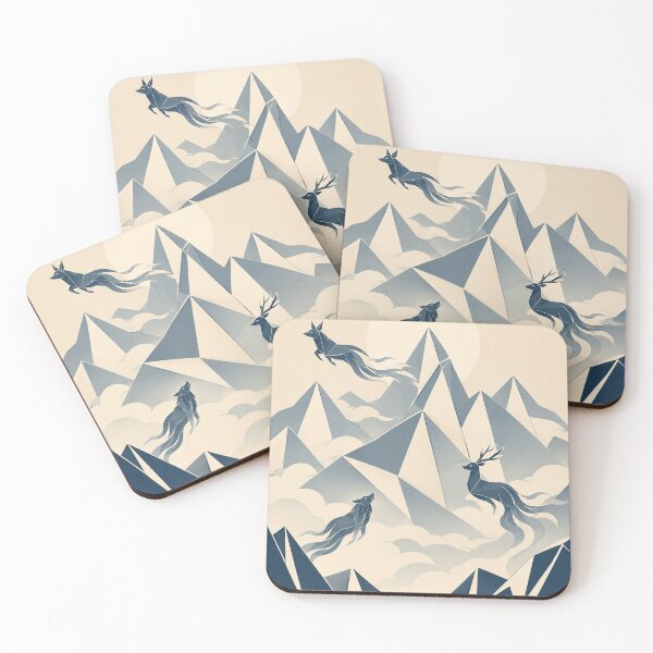 Item preview, Whispers of Folded Peaks designed and sold by DrizzyV.