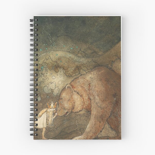 Item preview, Vintage Storybook Bear Illustration for Fantasy Art Lovers designed and sold by RickE.