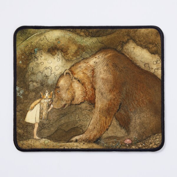 Item preview, Vintage Storybook Bear Illustration for Fantasy Art Lovers designed and sold by RickE.