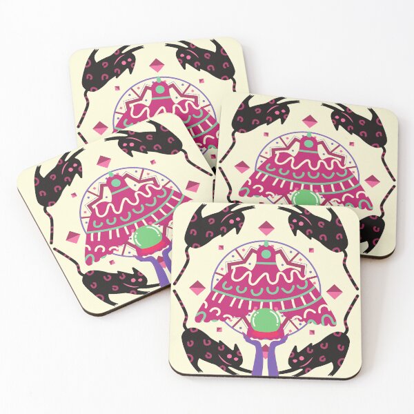 Item preview, Mystic Mandrake Bird and Sentinel Cats designed and sold by CocoPeak.
