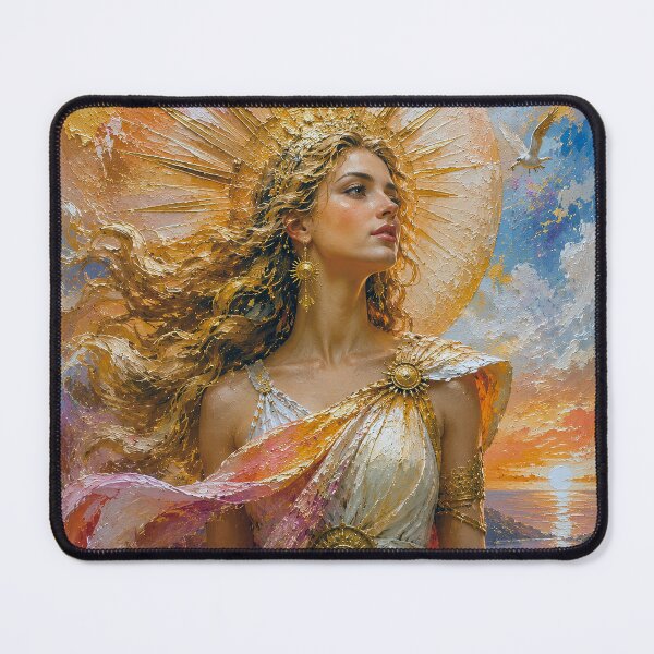 Item preview, Greek Goddess Eos painting designed and sold by GalleryKauffeld.