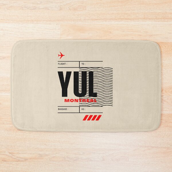 Item preview, MONTREAL YUL • BOLD CANADIAN AIRPORT TAG DESIGN designed and sold by VoglR.