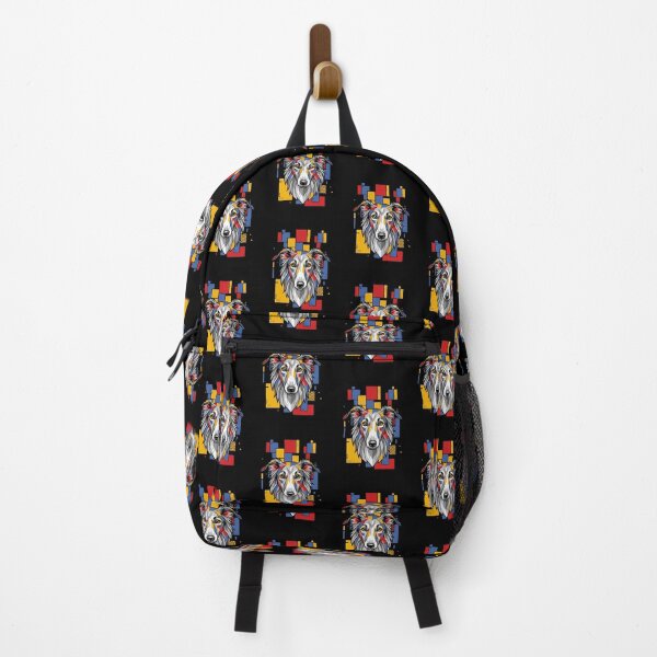 Item preview, Funny Silken Windhound Colorful Blocks Geometric Art Mom Dad Kids designed and sold by FurryHavenPH.