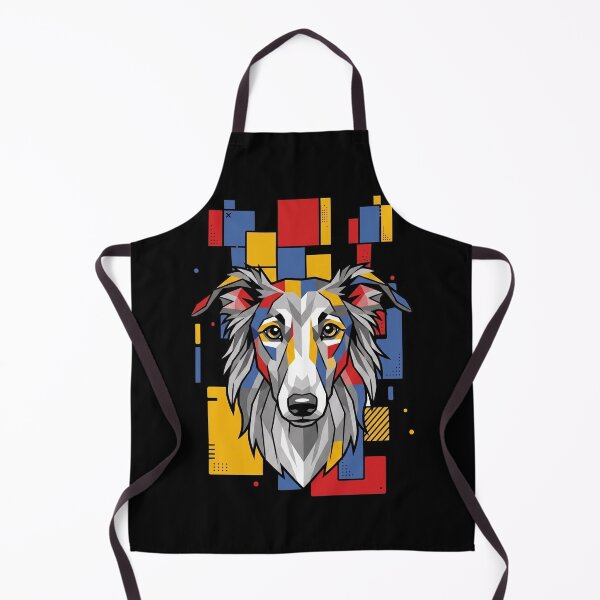 Item preview, Funny Silken Windhound Colorful Blocks Geometric Art Mom Dad Kids designed and sold by FurryHavenPH.
