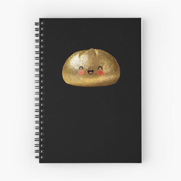 Item preview, Golden Glitter Squishy Dumpling Stress Relief Toy – Kawaii Cutout designed and sold by EmeraldeaArt.